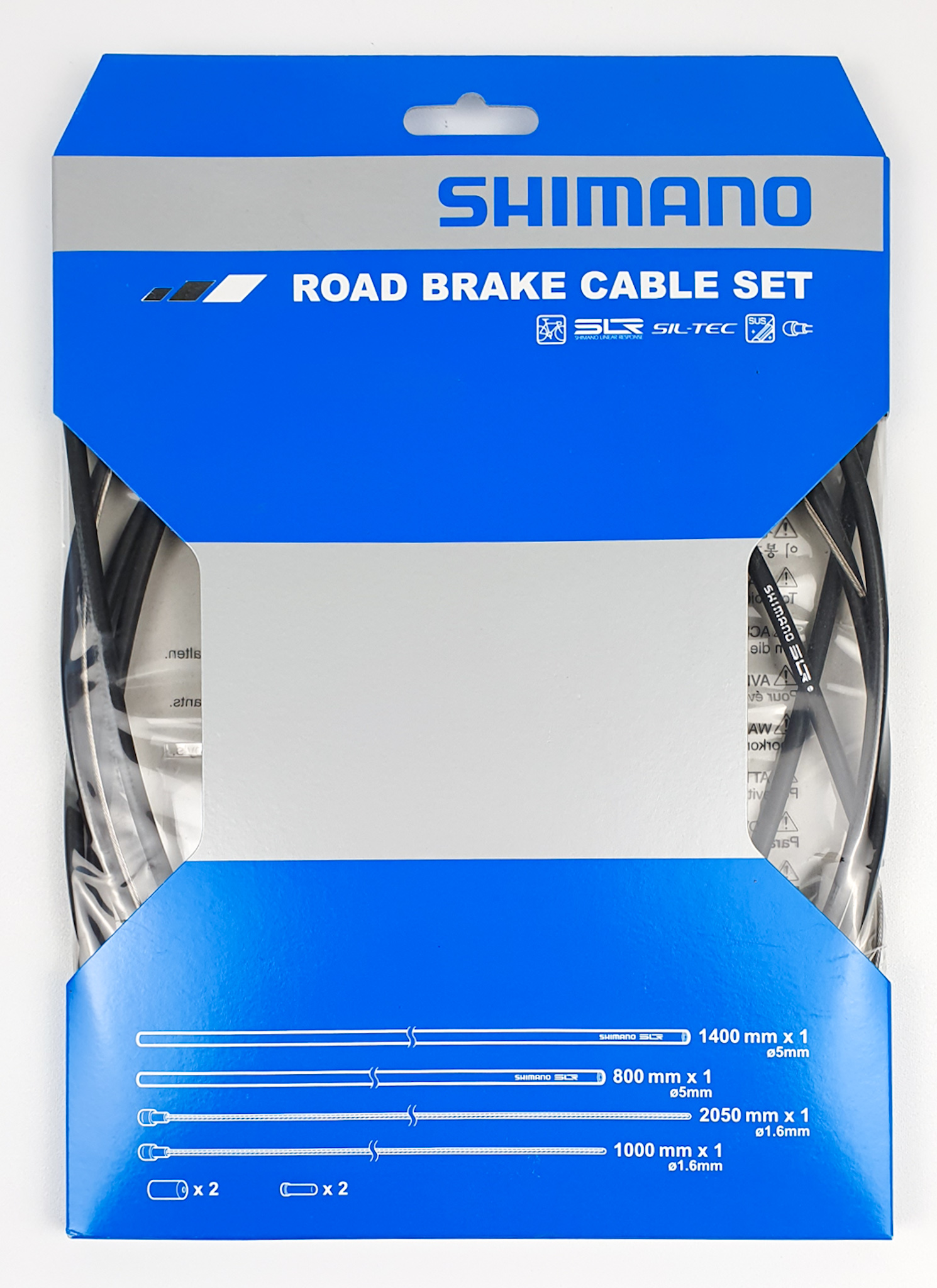 Shimano Dura Ace Bremszugset SIL-TEC schwarz Rennrad